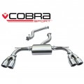 AU52 Cobra Sport Audi S3 (8V) (3 door) 2013> Cat Back System (Non-Resonated)